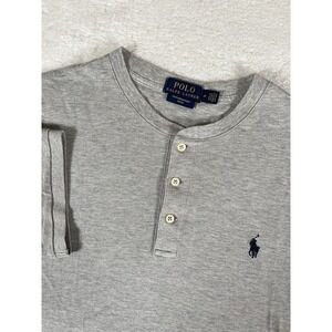 Polo Ralph Lauren Featherweight Mesh Gray Short Sleeve Shirt Men's Medium